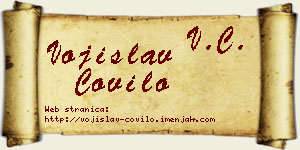 Vojislav Čovilo vizit kartica